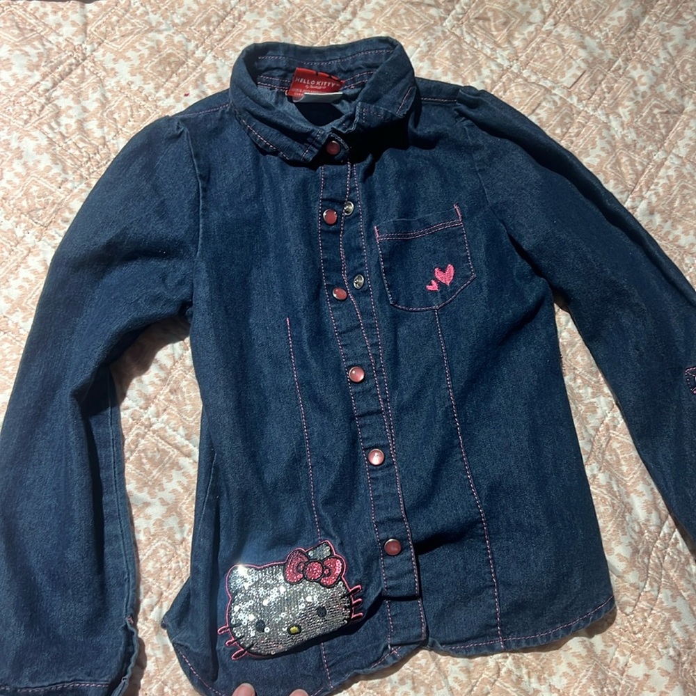 Hello Kitty Jean Jacket